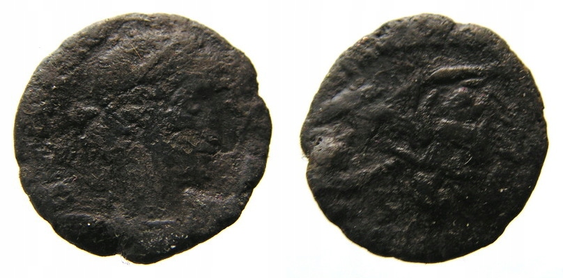 6697. RZYM, Konstancjusz II (337-361) FOLIS