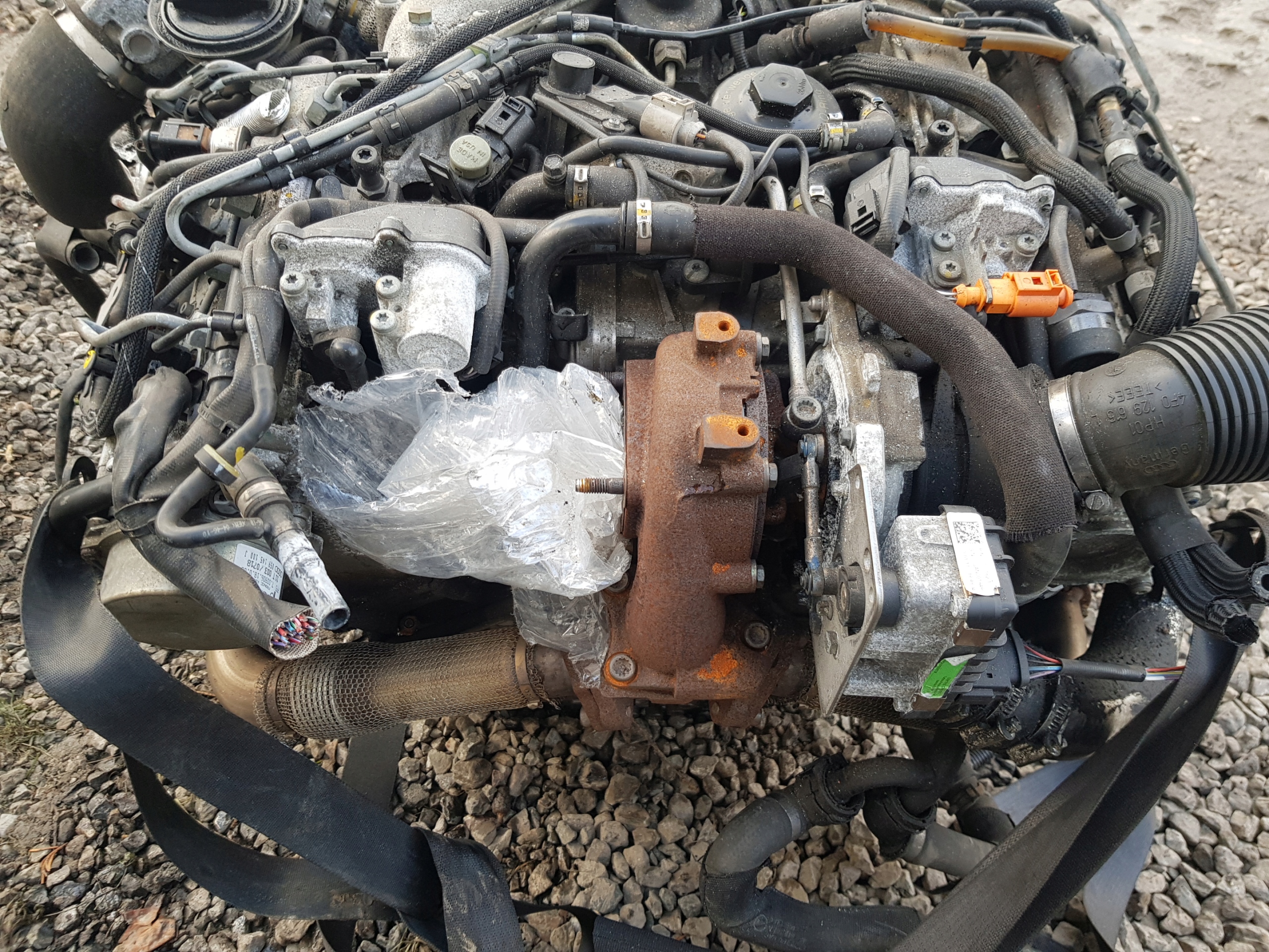 AUDI A6 C6 LIFT 2.7 TDI 2010 CAN CANA engine complete KPL 184 TYS KM