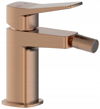 Kfa Bidetová Batéria S Vypúšťačom Klik-klak Malaga, Brushed Rose Gold Pvd