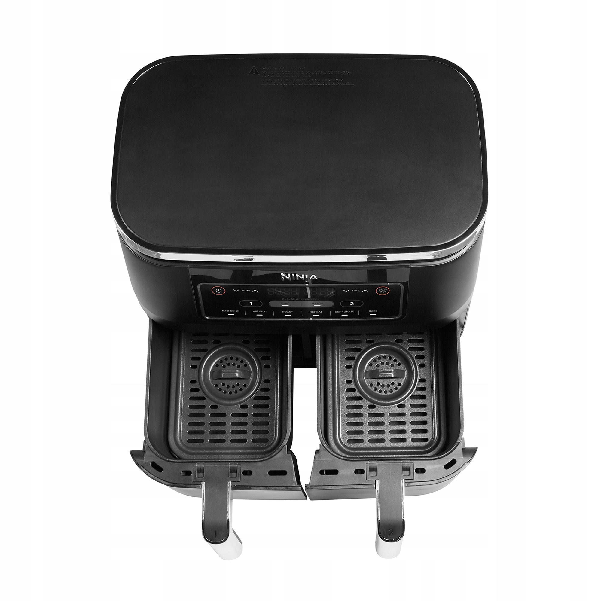 Frytkownica Beztłuszczowa Airfryer Ninja 7,6L 2400W Dwustrefowa 2 Kosze