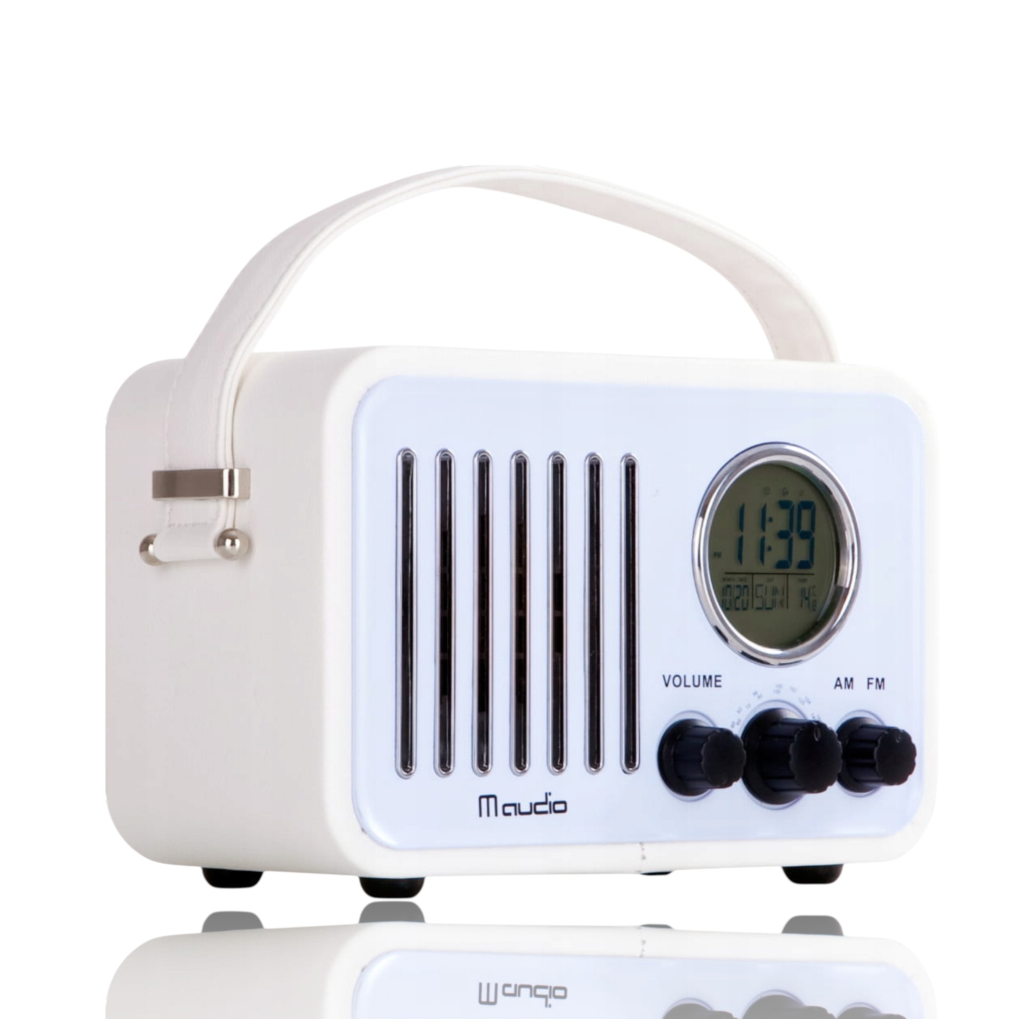 Analogové kuchyňské rádio Am Fm Budík Aux Bezdrátový teploměr Hodiny