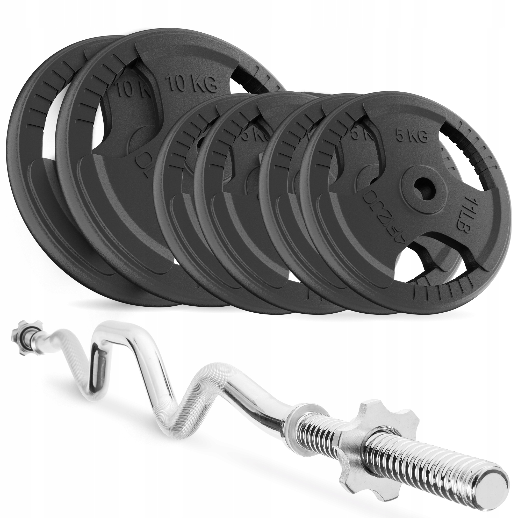 Sada Závaží s kotoučem 40 kg silná Osa 120 cm