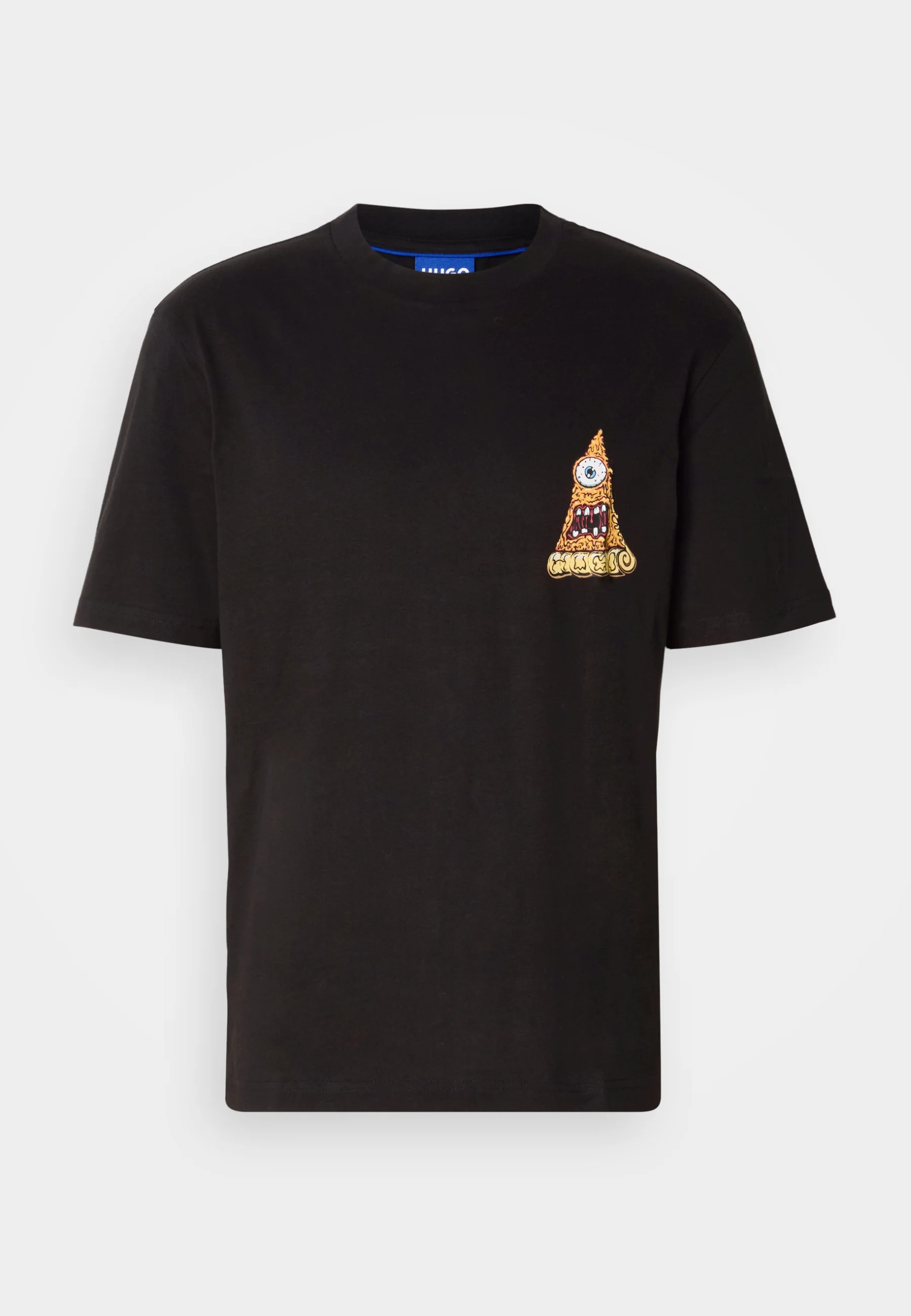 Hugo tričko Tričko s potiskem černé velikost. S