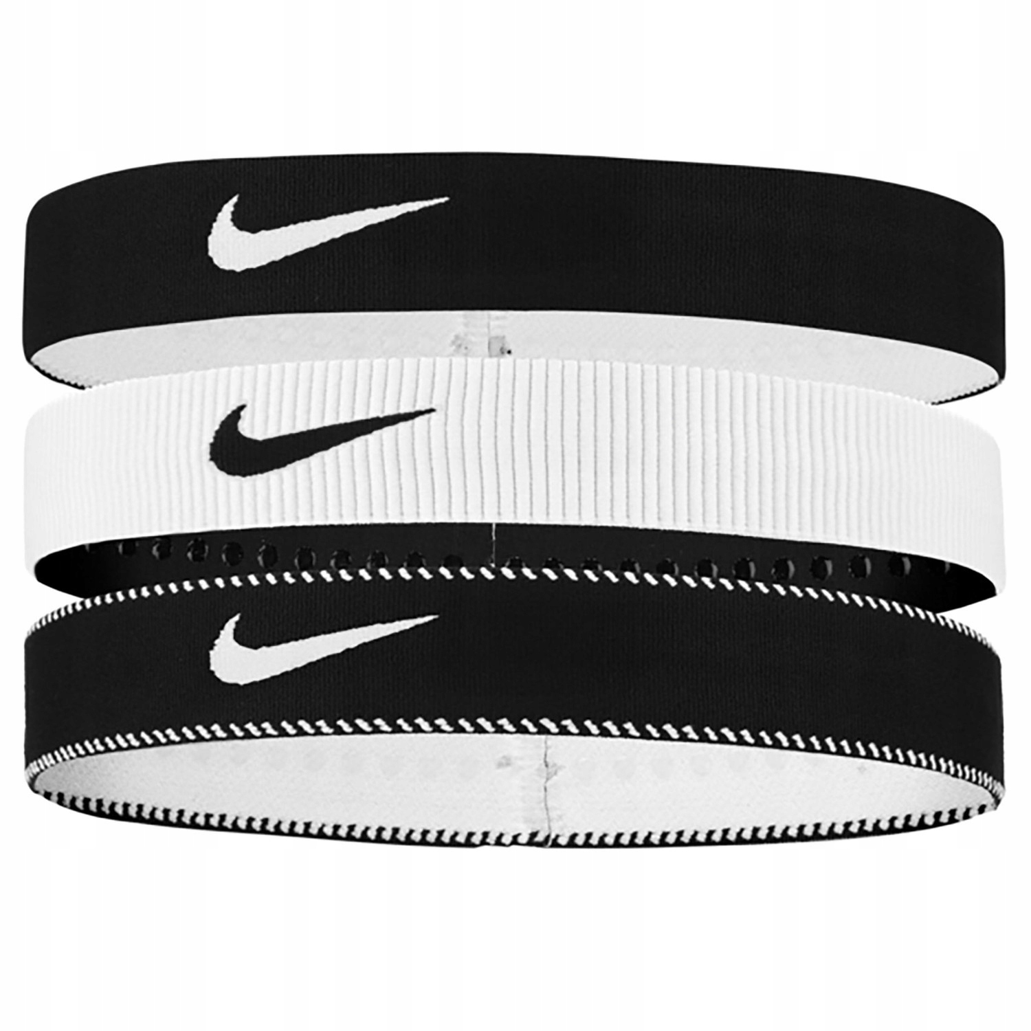 Nike Flex Classic Wide Headbands opaska na głowę (3 sztuki) rozm. uniwers.