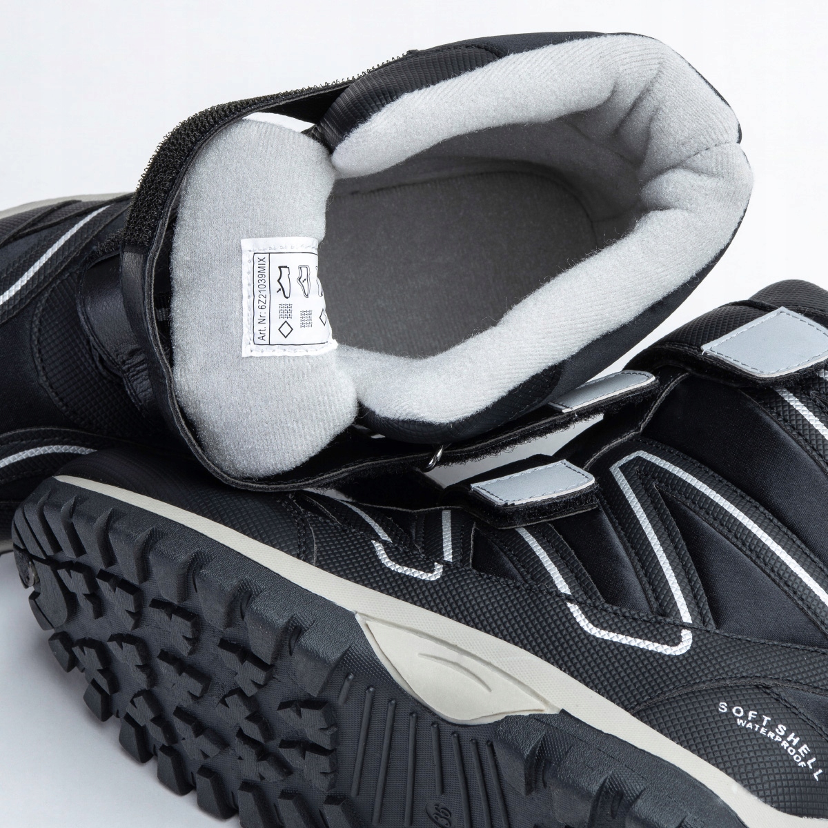 Śniegowce lekkie wodoodporne Soft Shell Wojtyłko Długość wkładki wew. 23.5 cm