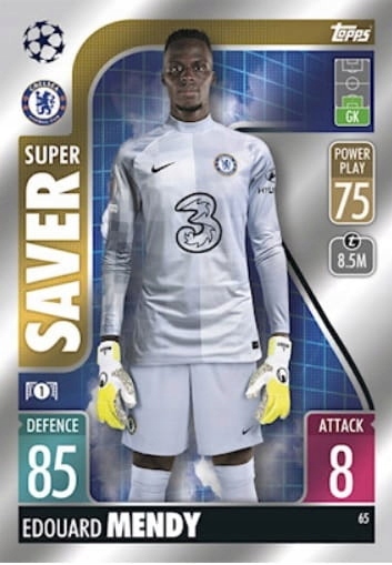 Topps Match Attax 2021/22 Saver Mendy 65