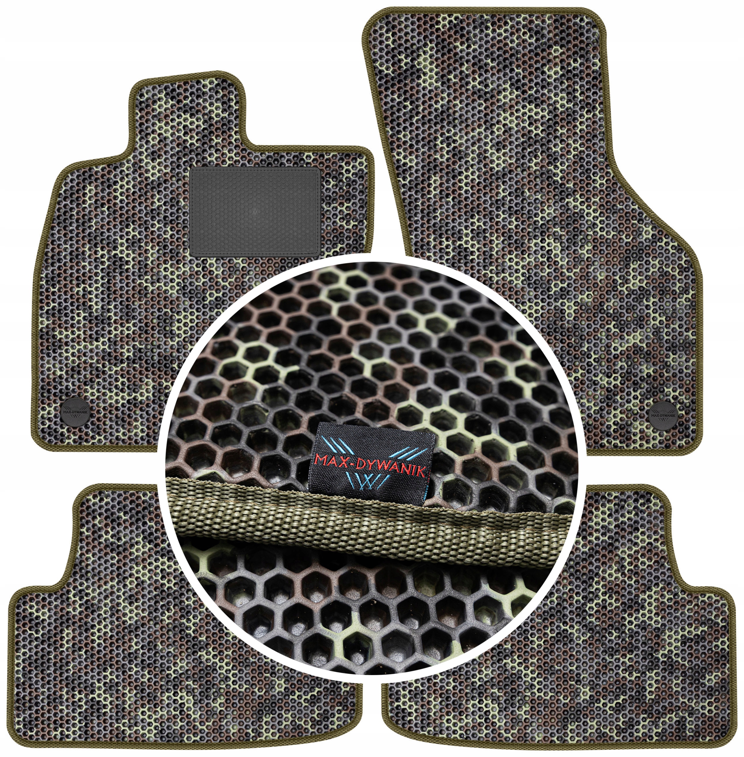 Seat Leon III 2013-2019 Gumové rohože Eva Moro