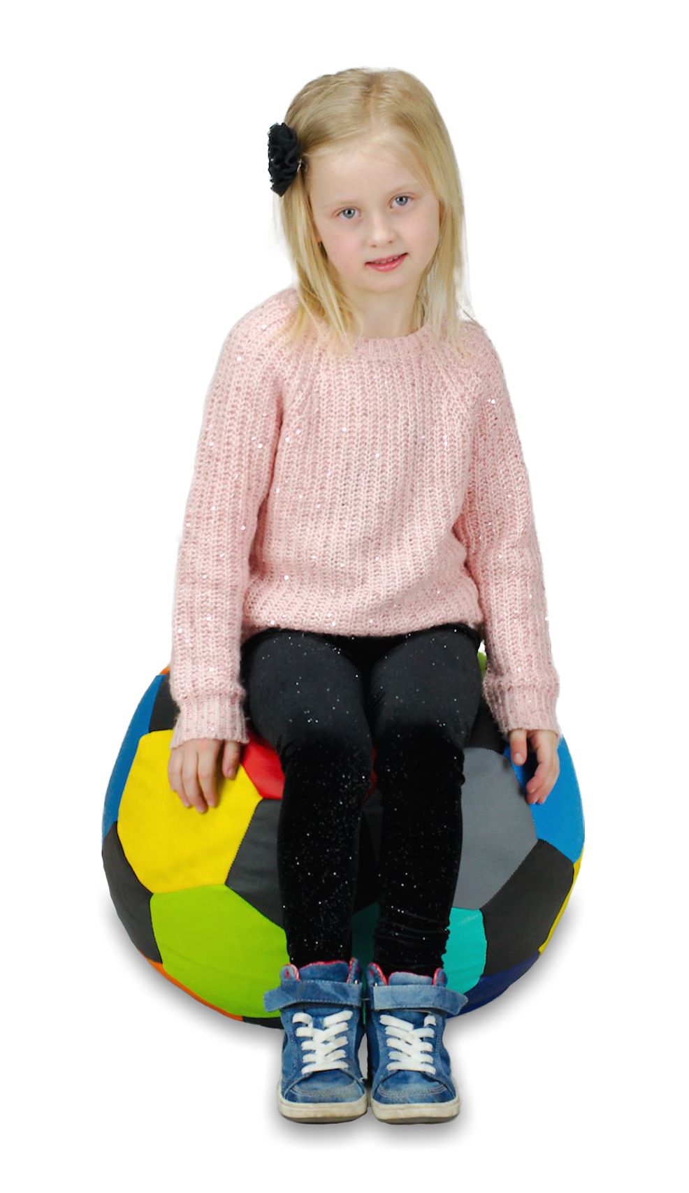 PIŁKA PUFA PODNÓŻEK 50cm 60L KOLOROWE SZALEŃSTWO Rodzaj worek