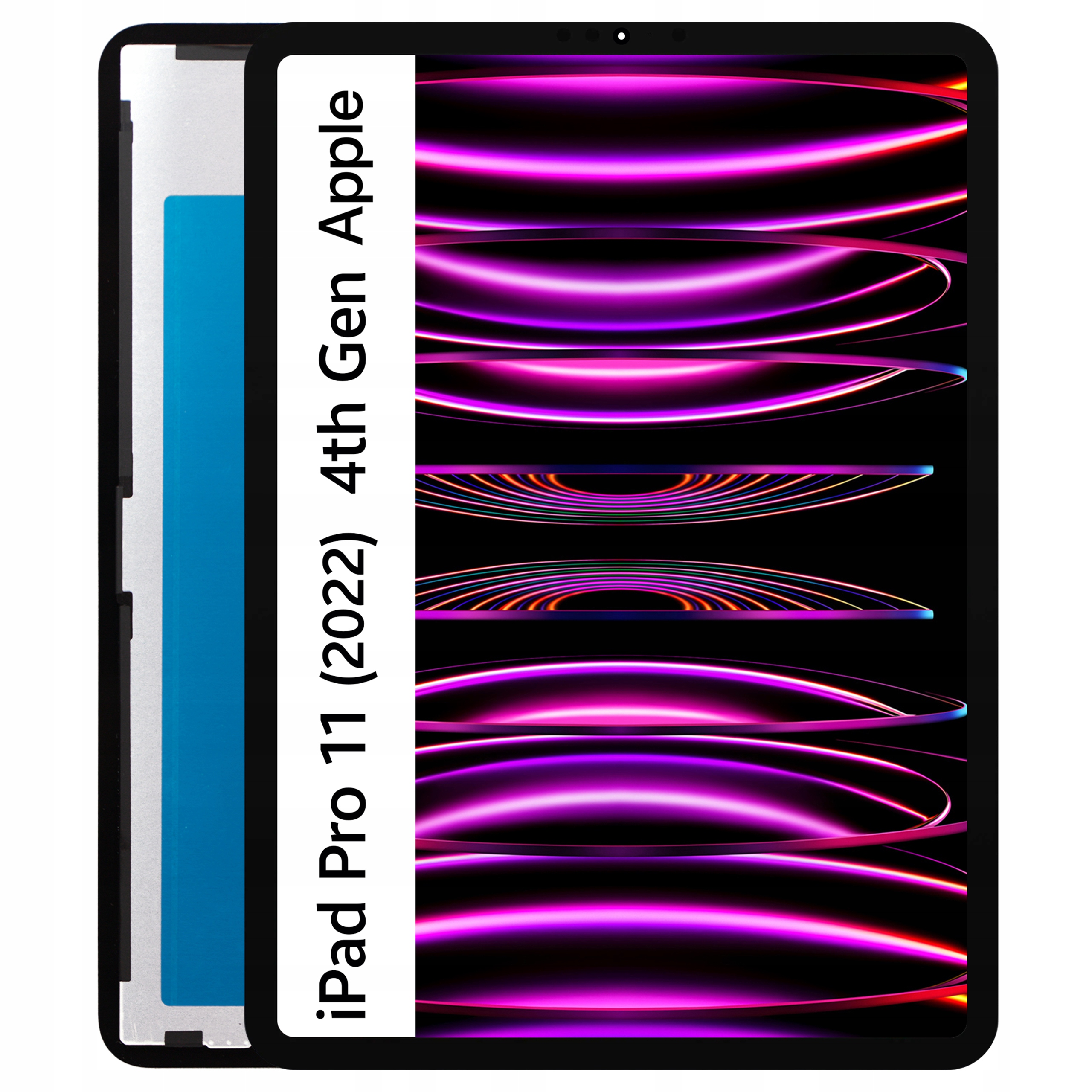 Displej pro Apple iPad Pro 11 2022 4. generace LCD Černý A2435 A2761