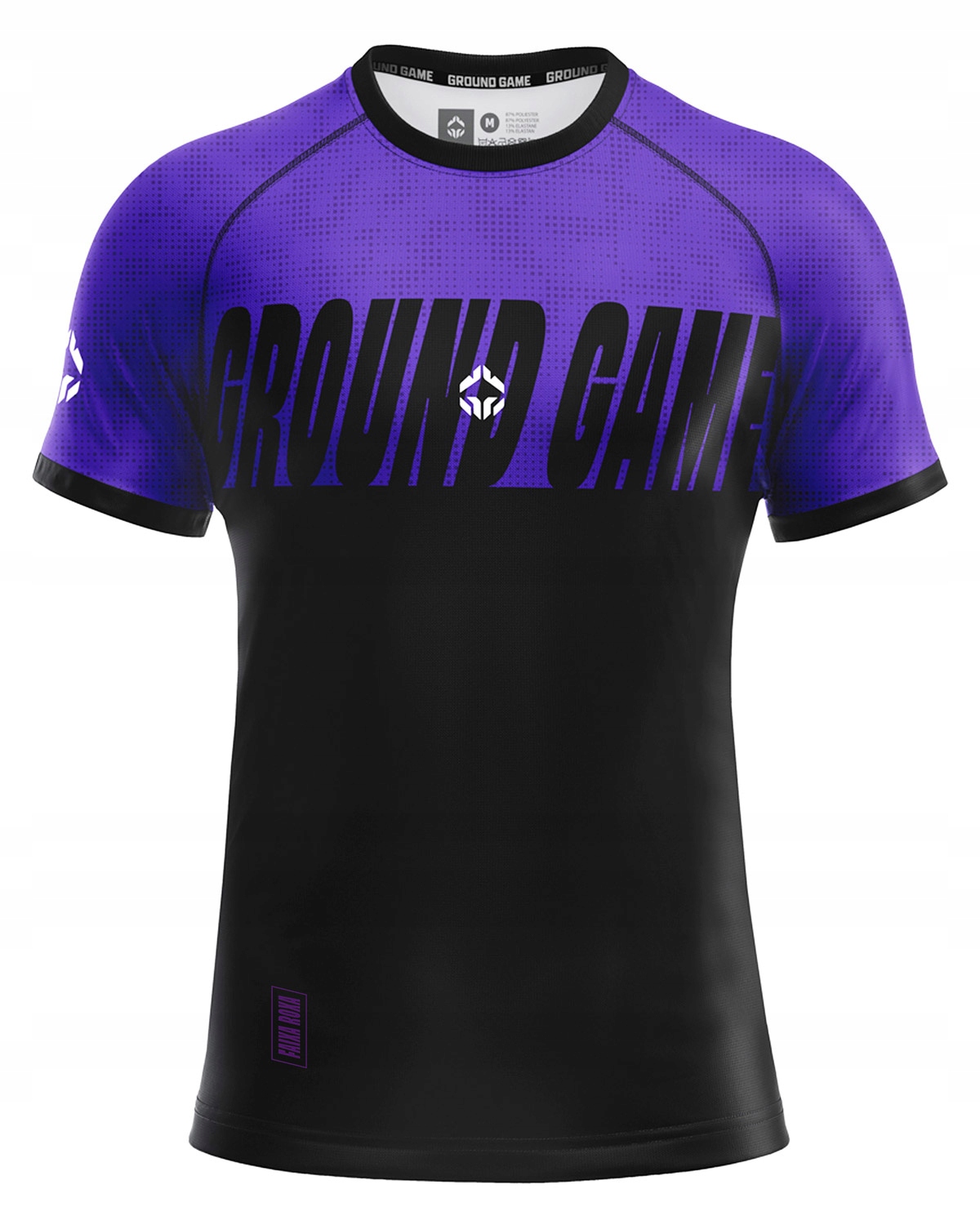 Rashguard pro Bjj hodnocení 2.0 Ibjjf (purpurový) S Ground Game