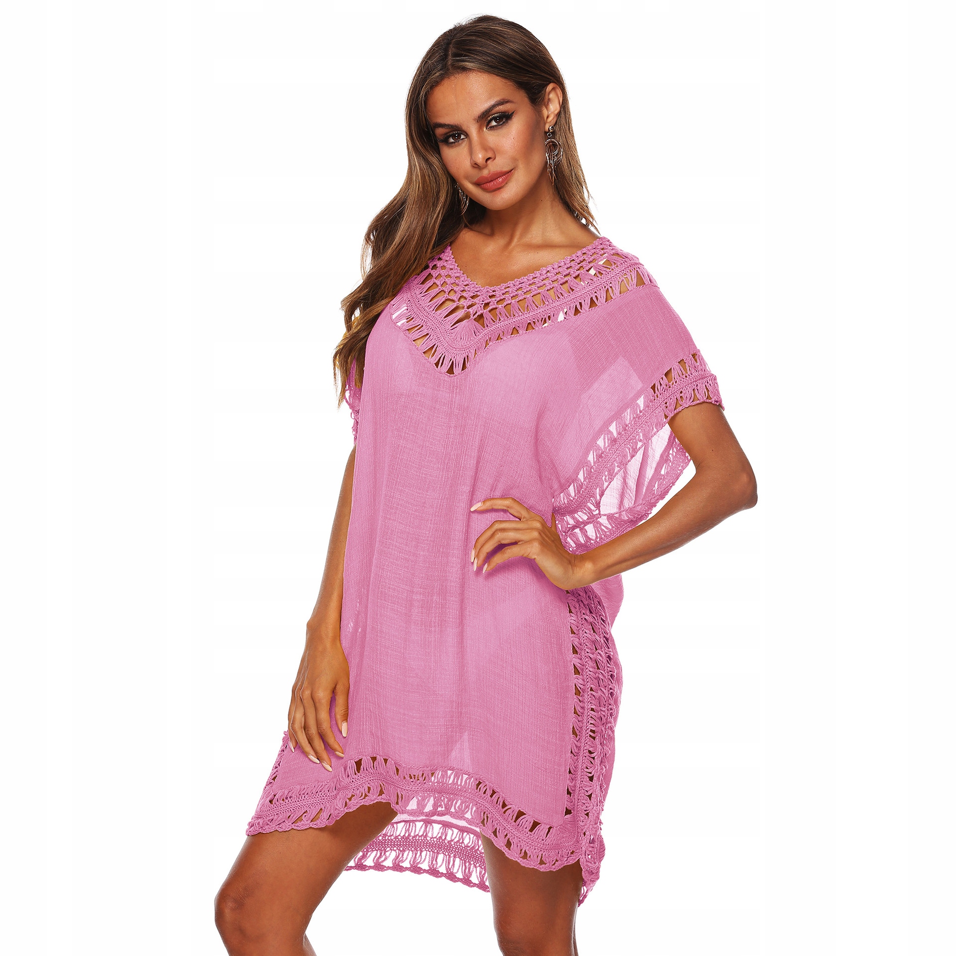 TUNIKA PLAŻOWA PAREO SUKIENKA KOLORY ROZMIARY