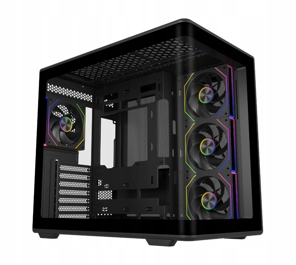 Cooler Master case Elite 600, Atx, Průhledná bočnice, 4x 120mm Fan, …