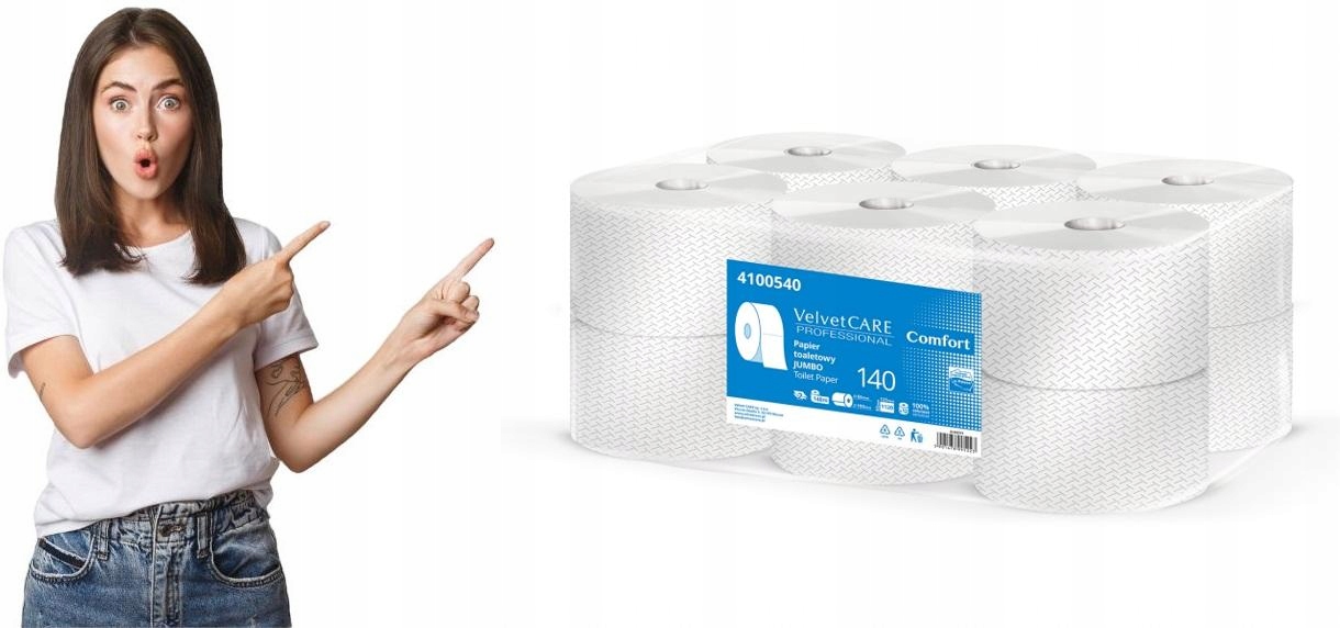 Toaletní papír Velvet Comfort 2W 15 m [8] ???