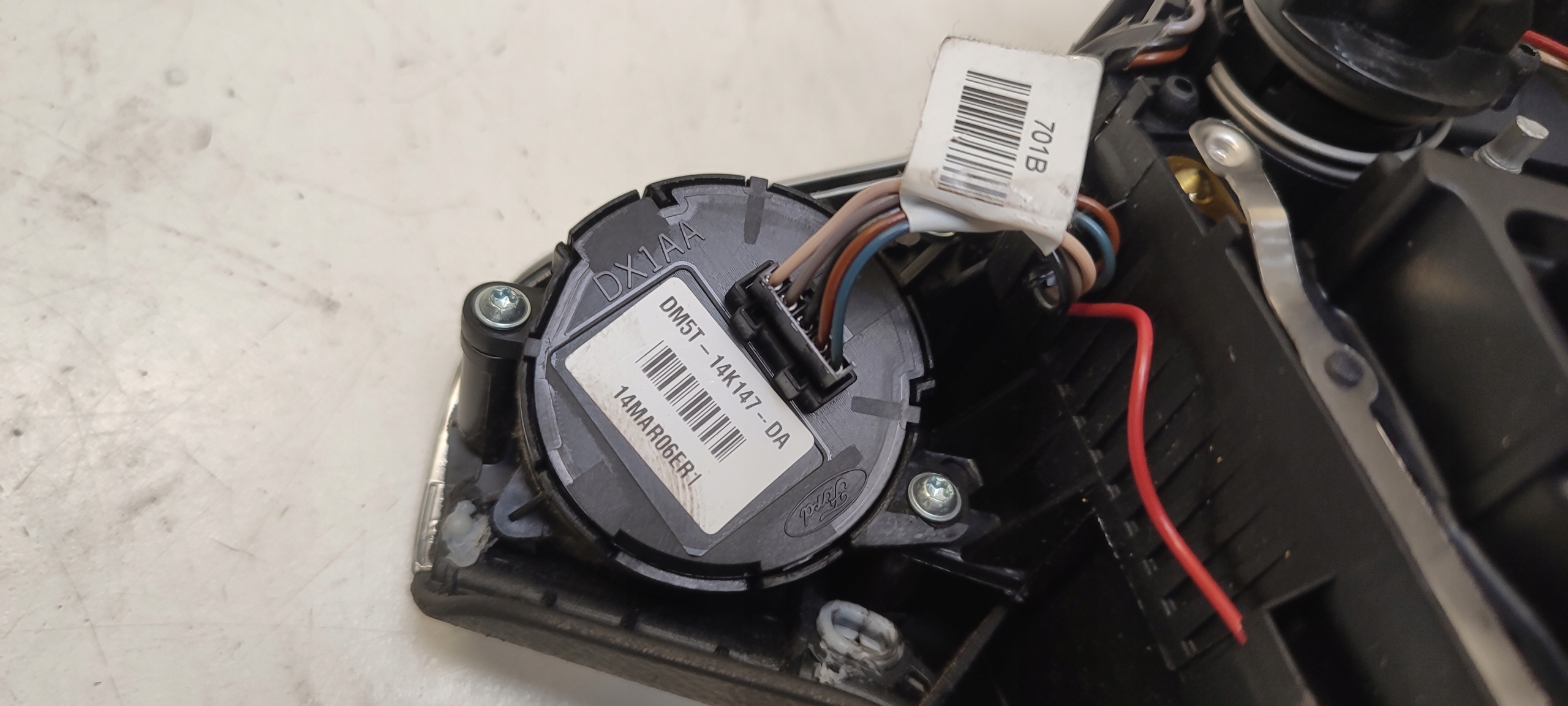 dashboard console airbags tension belts sensor kpl Ford Focus MK3 1,0 Ecoboost