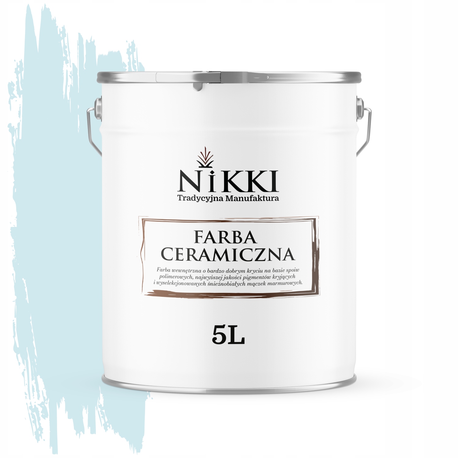 Keramická Stropná Farba Biela Zlomená Do Modrej H0378 Mat 5L