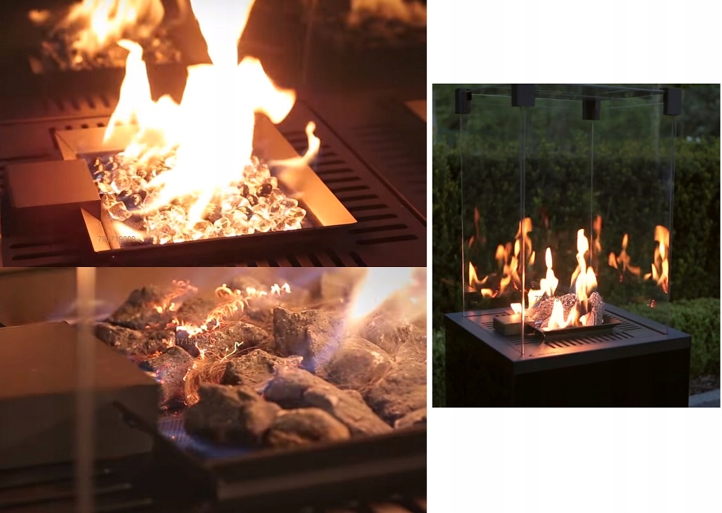 Ogrzewacz Patio spiek Blend Nero manual 8,2 kW Maksymalna moc grzewcza 8.2 kW