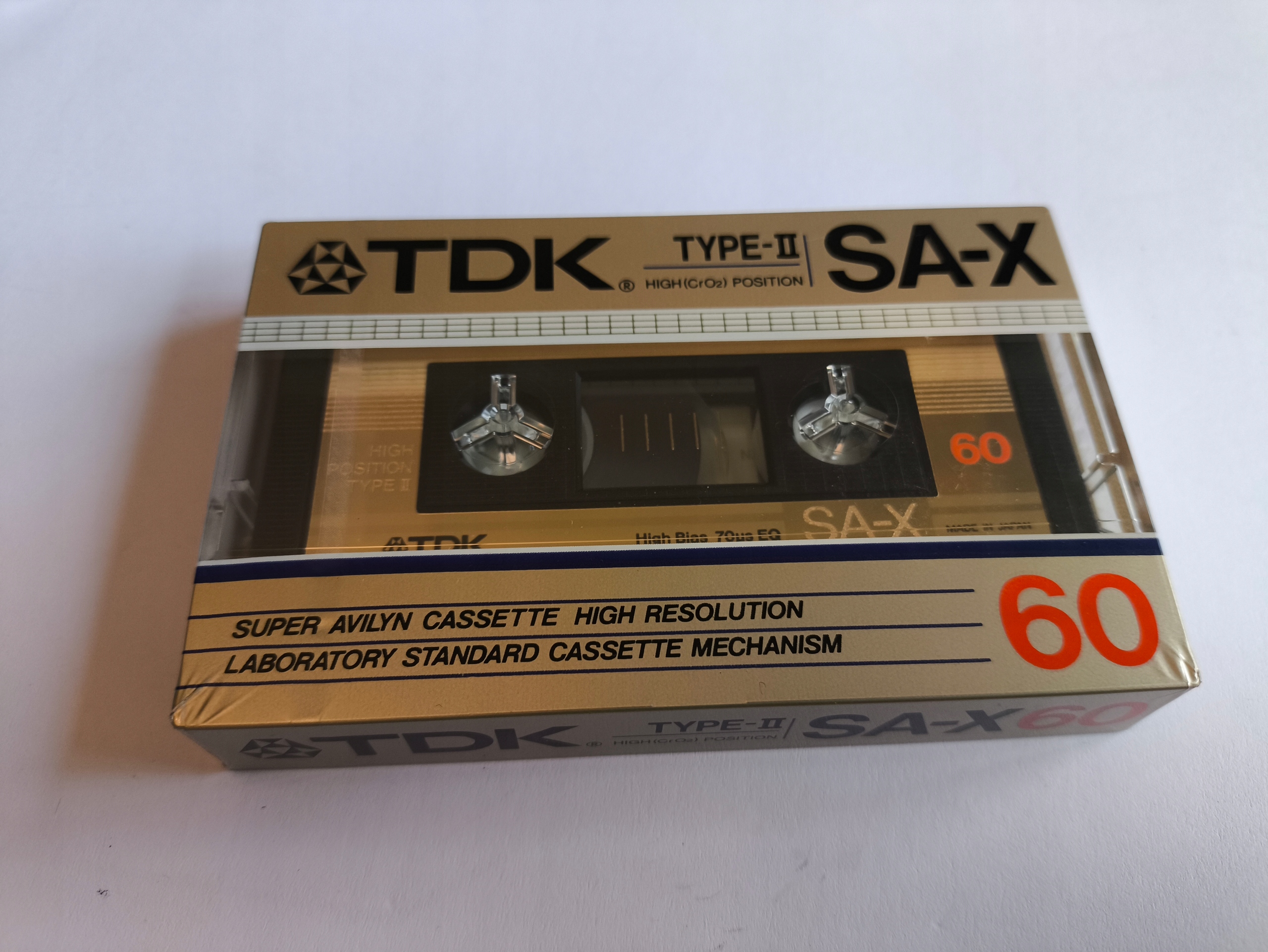 Tdk SA-X60 1986 Japonsko Nos fólie Sa-x 60 *2414