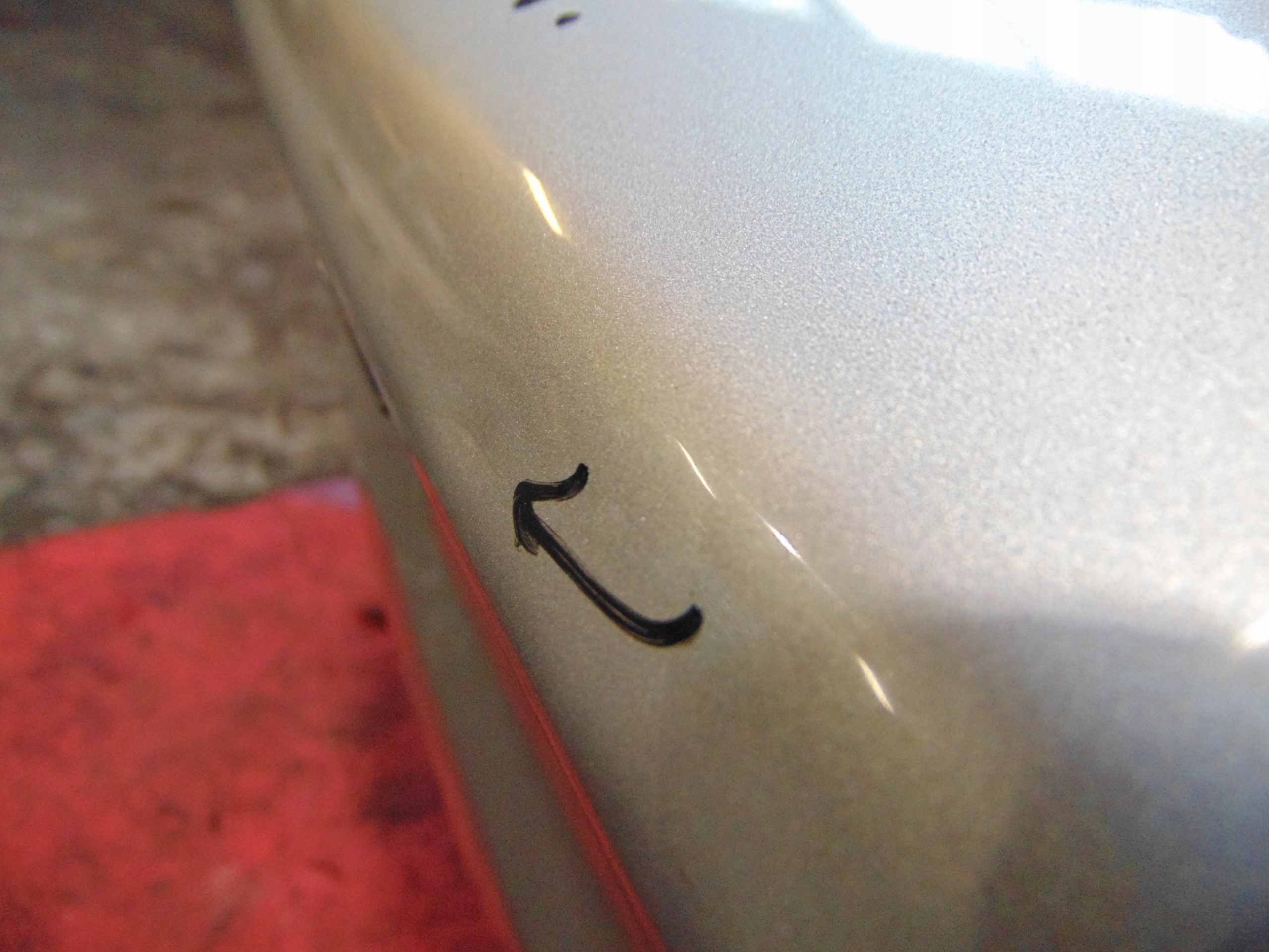 HONDA ACCORD 6 VI HB 5d trunk door boot window NH614M