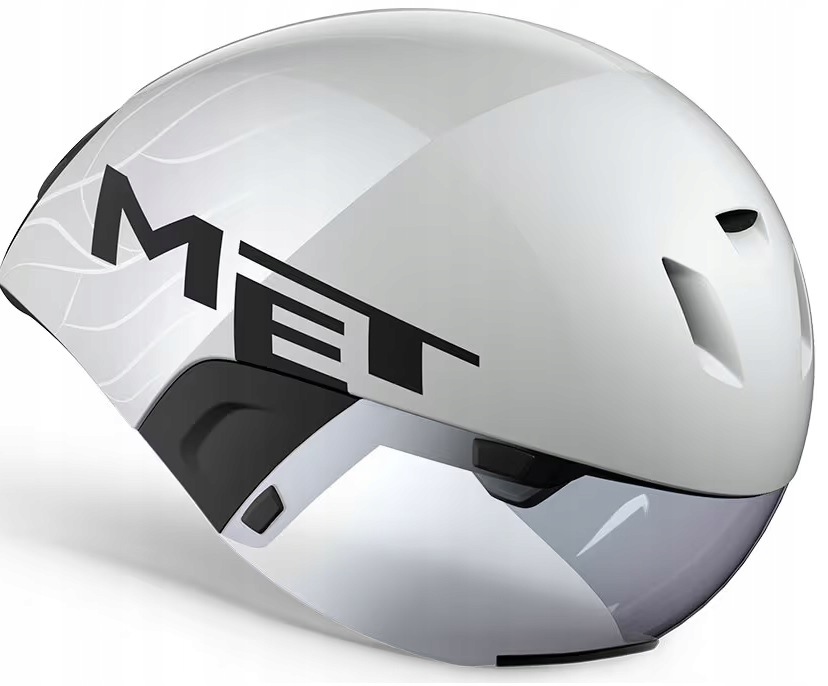 Cyklistická přilba Met Codatronca White-Silver M (56-58 cm)