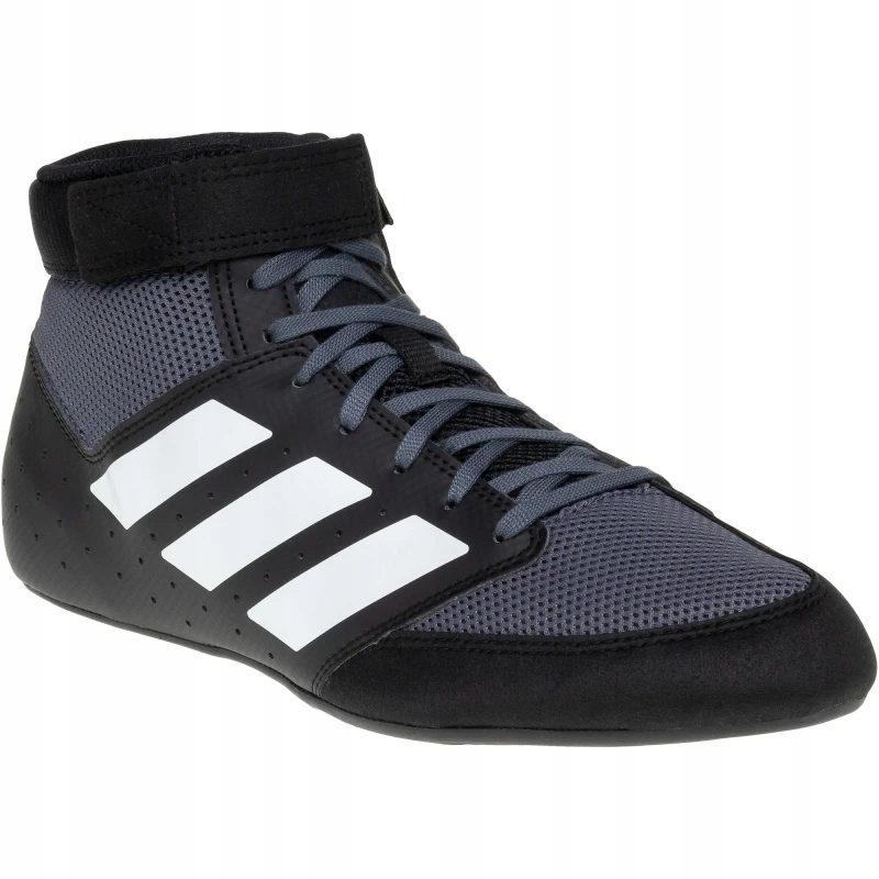Adidas Boxerské zápasnické boty Mat Hog 2.0 Černo/šedé 43 1/3