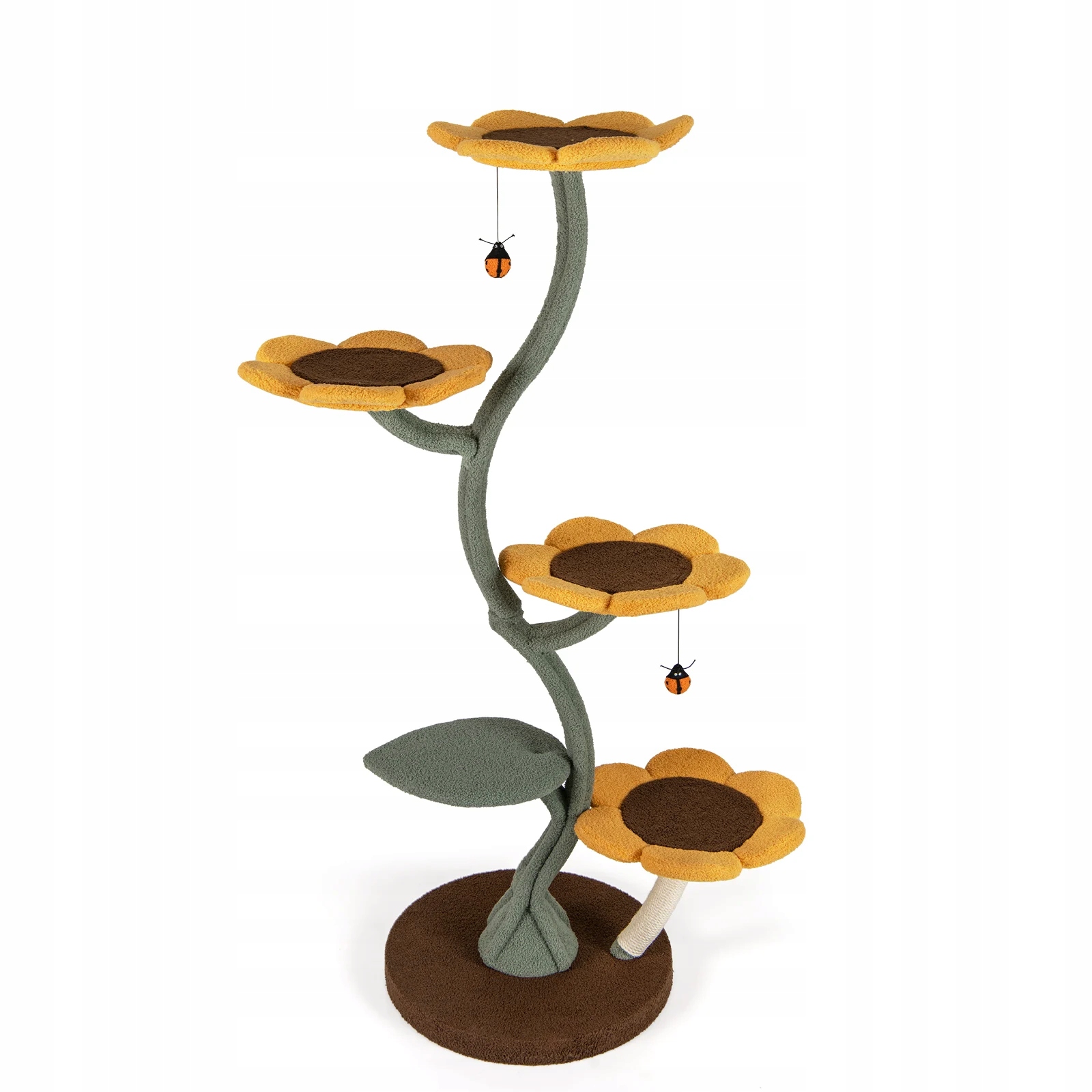 Škrabadlo pro kočky s plošinami ve tvaru květin Pelíšek pro kočky