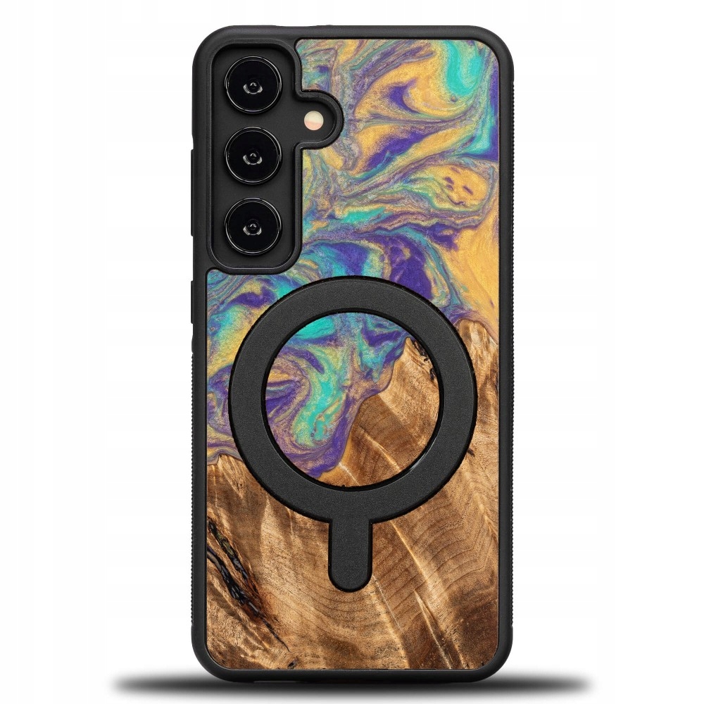 Pouzdro Bewood Unique pro Samsung Galaxy S25 Planety Merkur s MagSafe