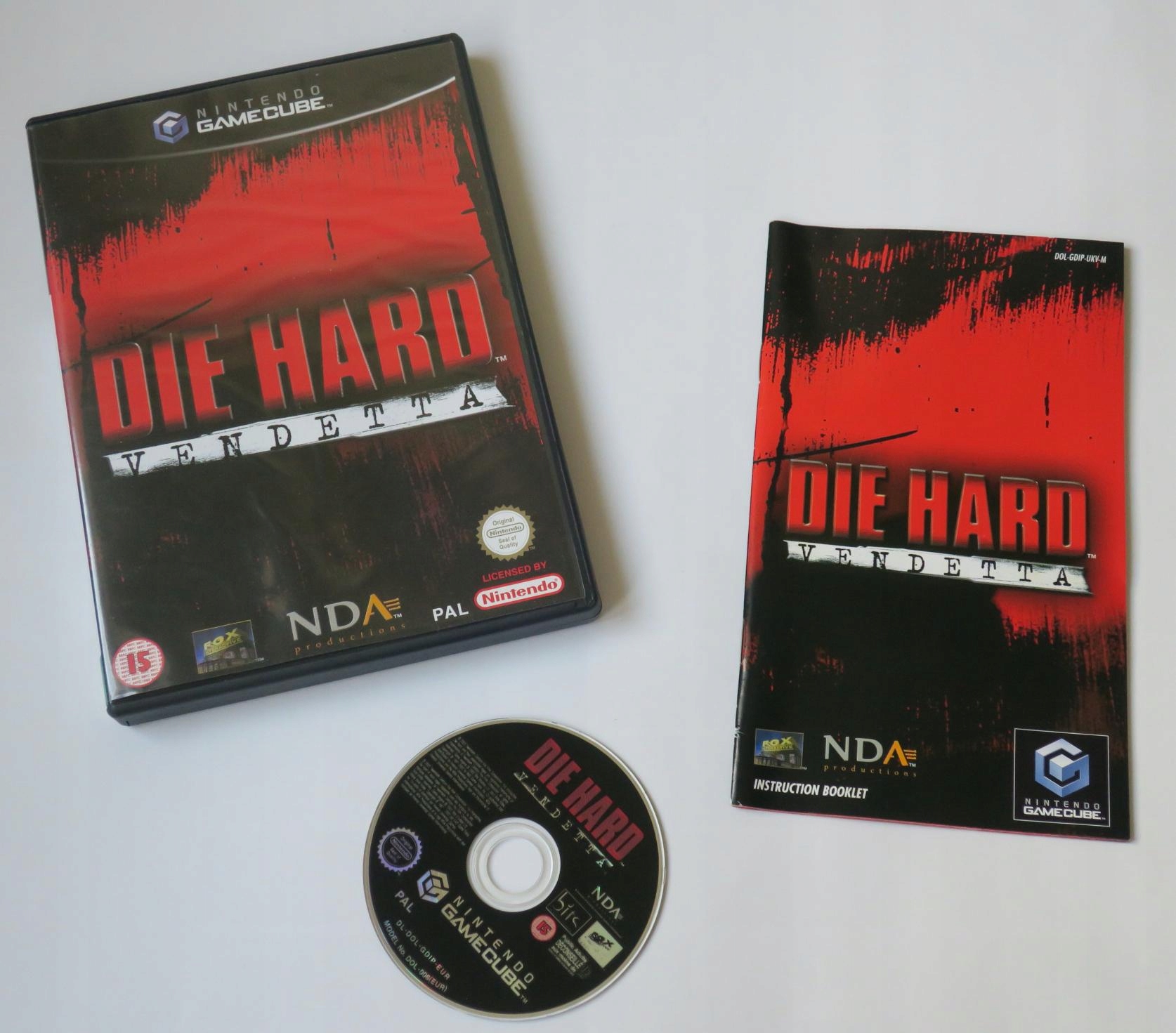 NGC DIE HARD VENDETTA NINTENDO GAMECUBE Tematyka gry akcji