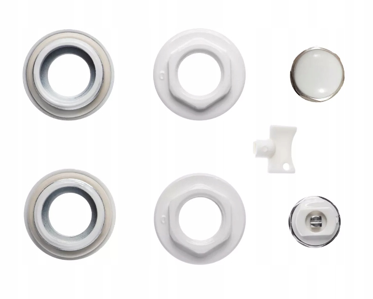 Zestaw korków biały Ferro ZGG1B