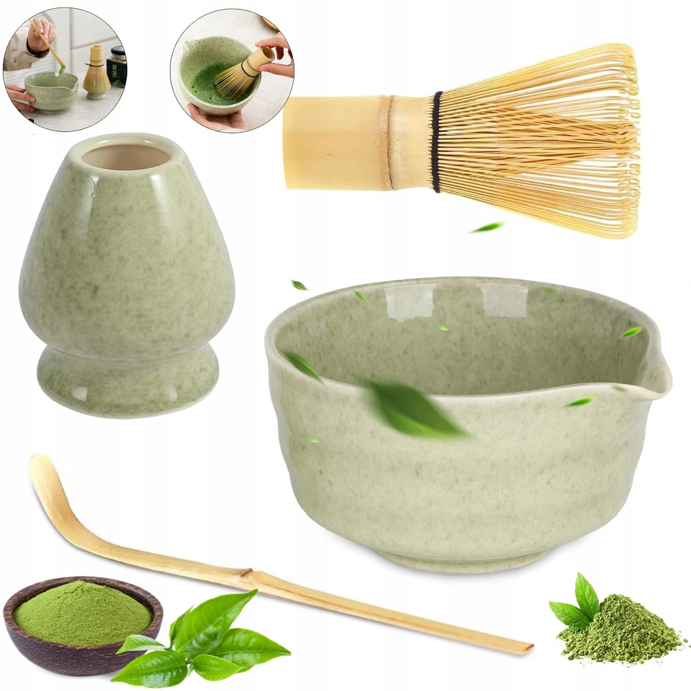 Sada Na Čaj Matcha, Sada Metel Matcha S Metličkou Na Matchu 4V1