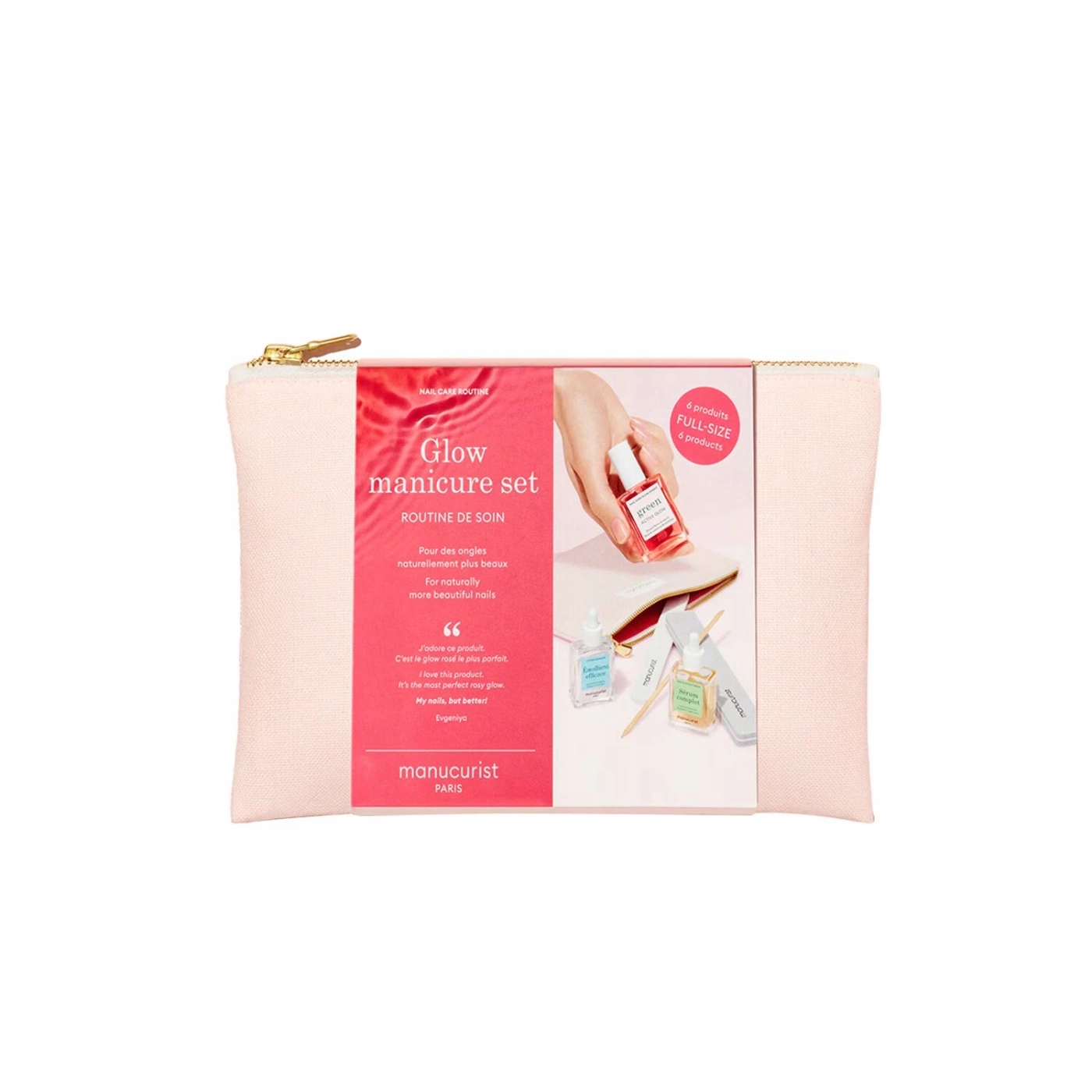 Manucurist Glow Manicure Set zestaw kosmetyczka