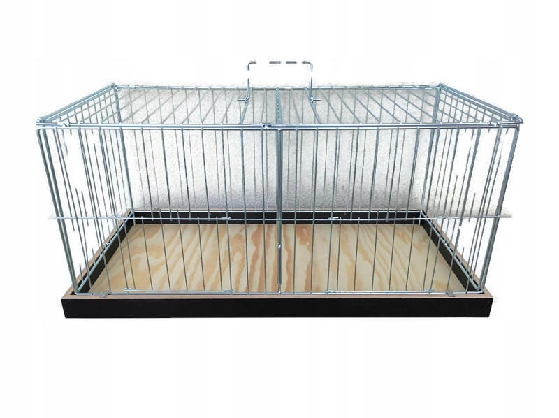 Levně Přepravní výstavní klec pro holuby a okrasné ptáky – 2 stanoviště