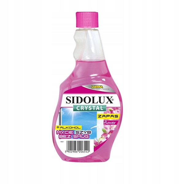 

Sidolux Płyn do szyb Crystal flower Zapas 500ml