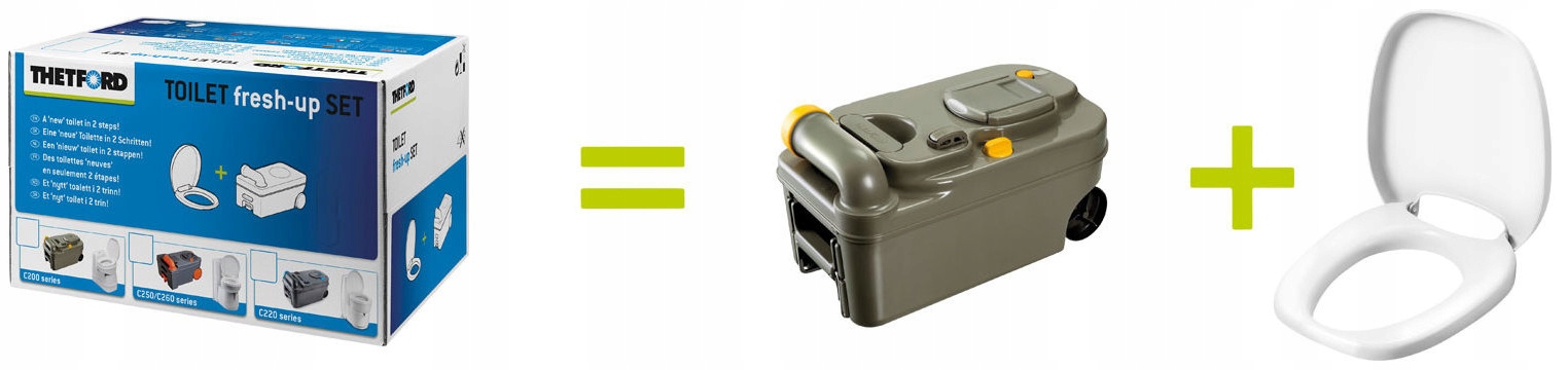 KASETA THETFORD FRESH-UP C200 DESKA + ZBIORNIK Marka Thetford