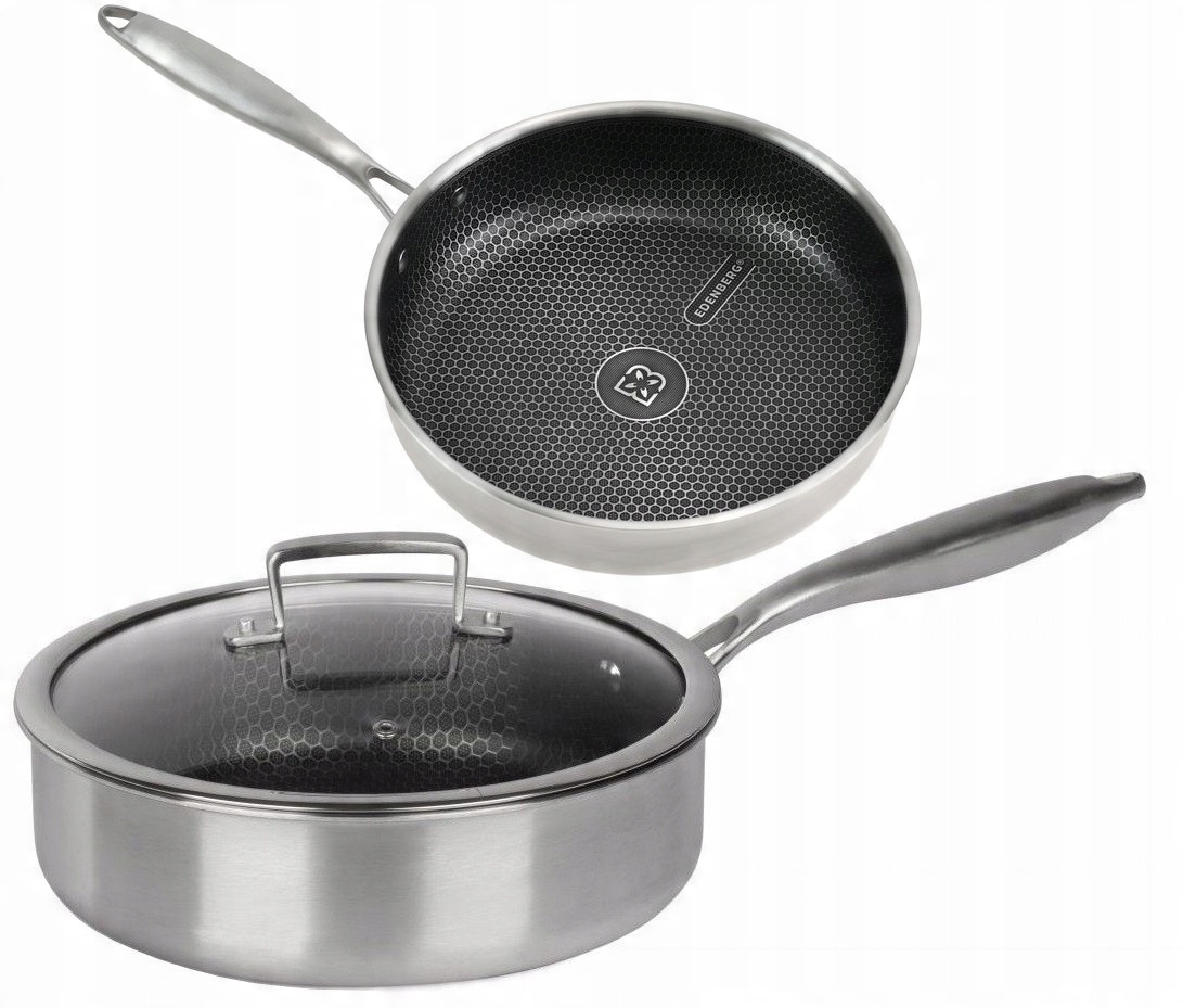

Patelnia Stalowa 24cm Głęboka 2,8 L Indukcja Gaz