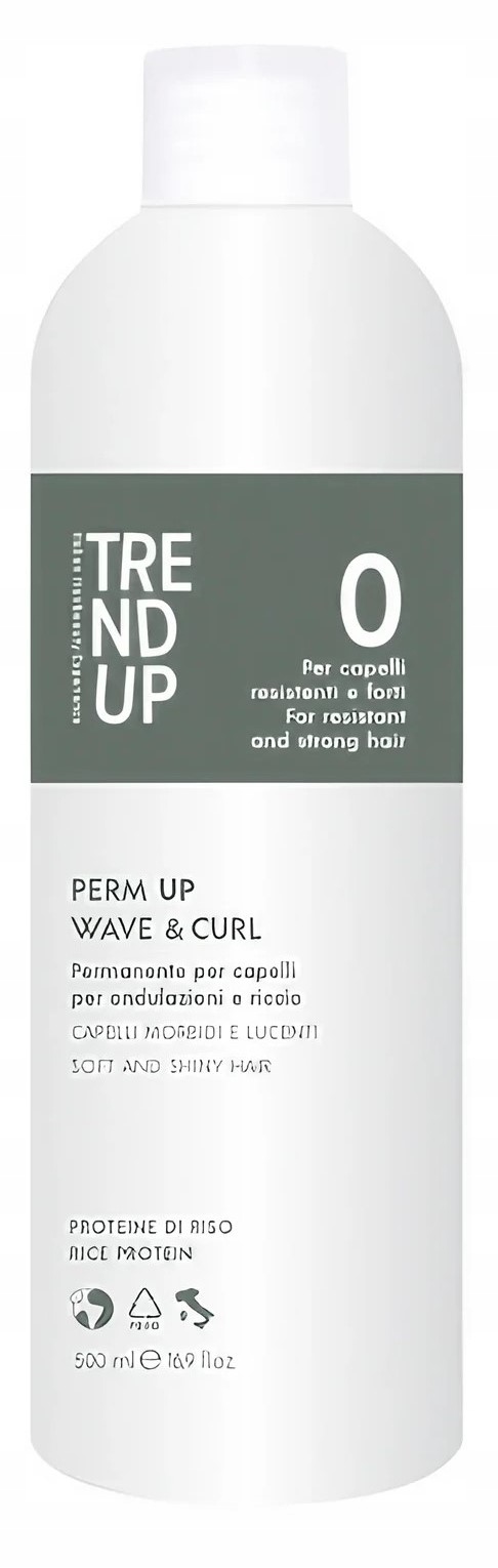 Trend Up Perm Up – Tekutina 0 pro profesionální trvalou ondulaci 500 ml