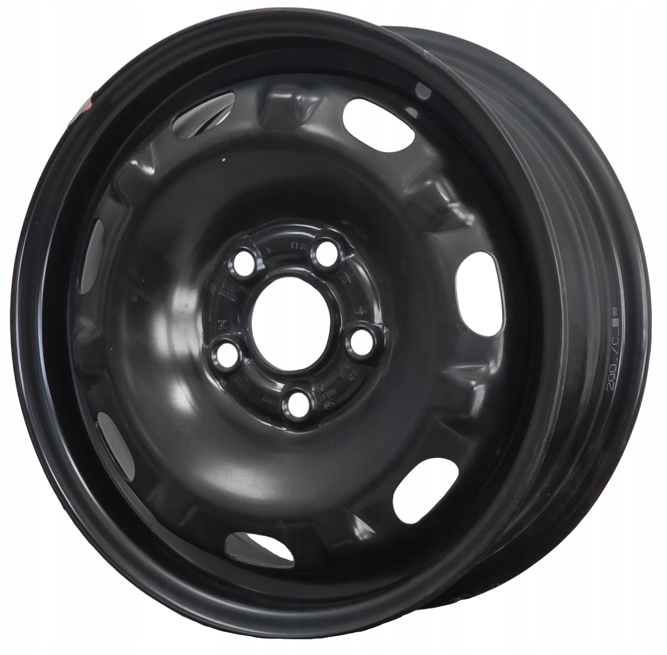 Nový Ocelový Ráfek Ocel 14 Palců Vw Polo Mk6 Virtus Seat Ibiza Škoda Rapid