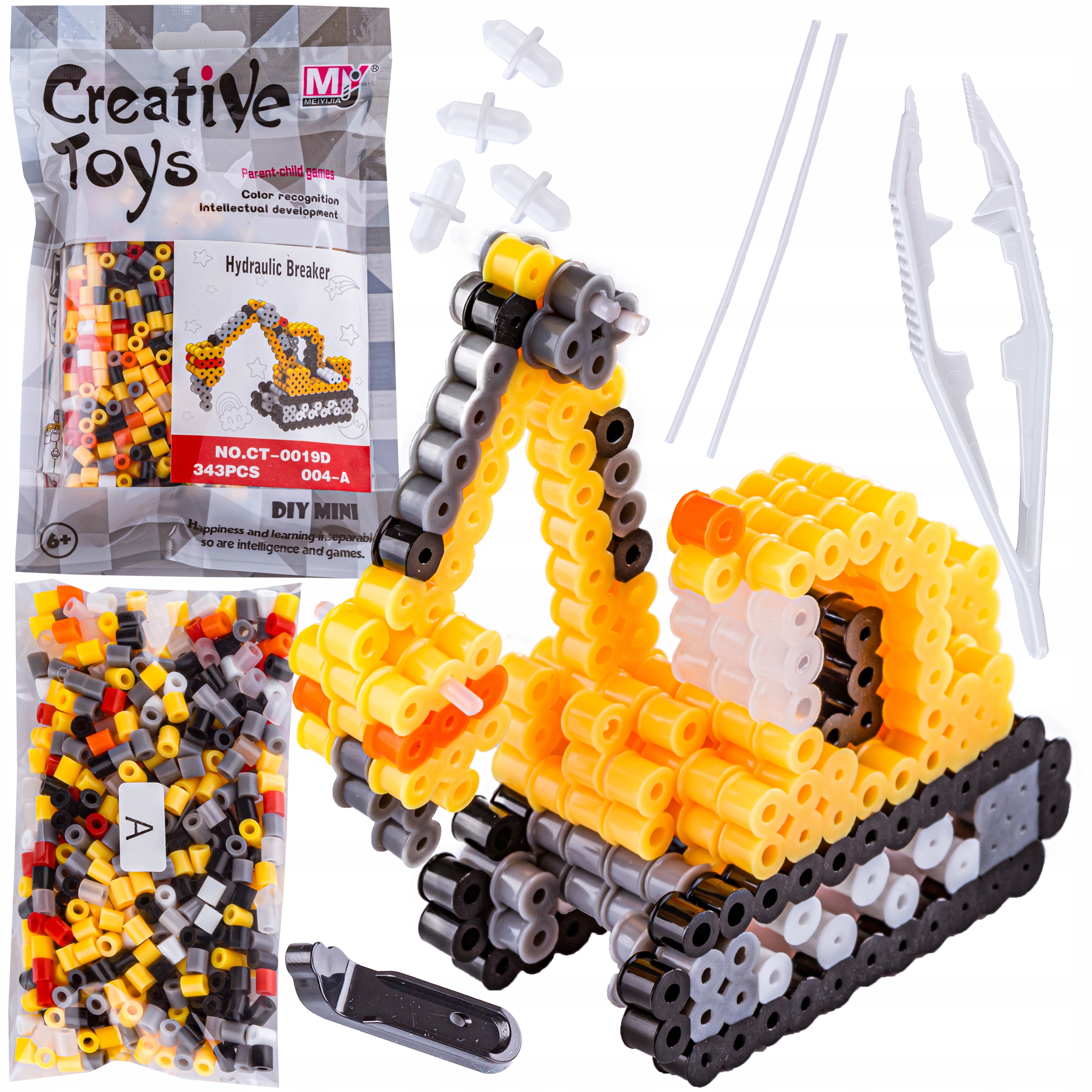 

3D Koraliki do Prasowania Prasowanka kOPARKA Młot