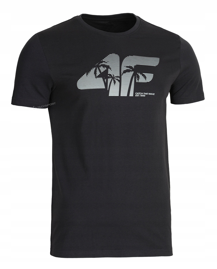 

4F Męska Koszulka T-shirt Bawełna rozm XXL