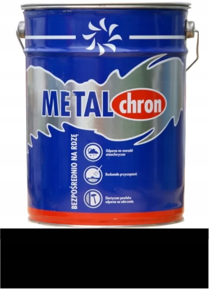 

Farba na rdzę metal Metalchron Czarny Ral 9005 5L