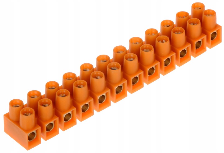 ZŁĄCZKA ZACISKOWA 2.5 MM TWARDA POMARAŃCZOWA Kod producenta E07-CS025-PA