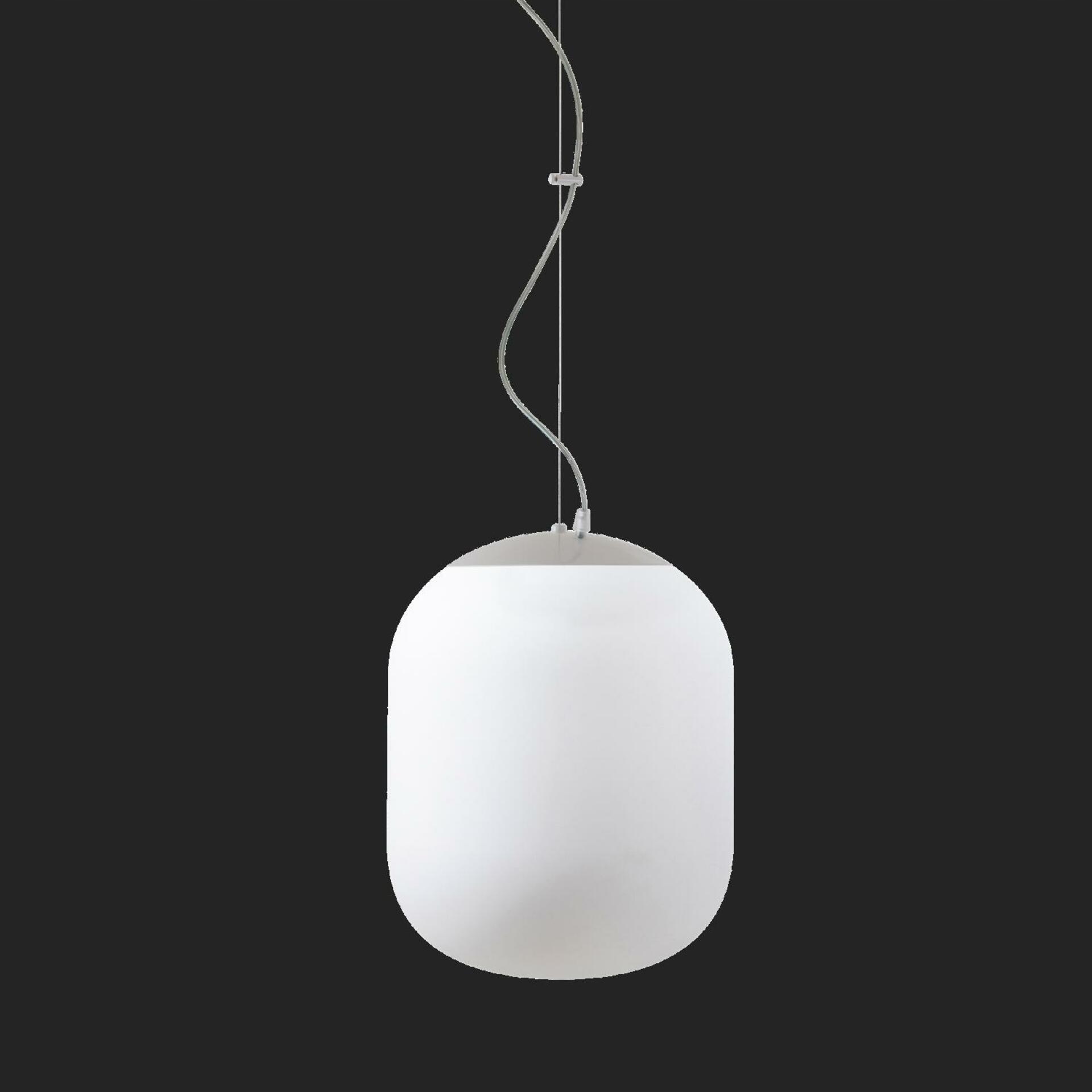 Osmont 62860 Tania L2 Hp závesné sklenené svietidlo biela IP40 4000 K 58W Led