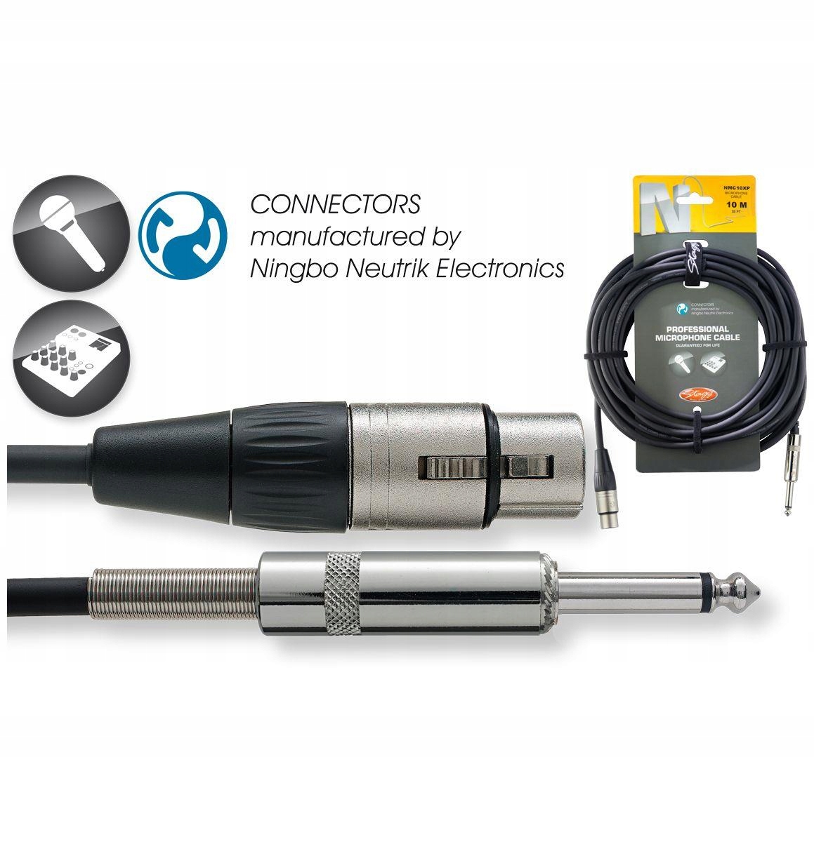Stagg Nmc 10 Xp kabel mikrofonowy 10m