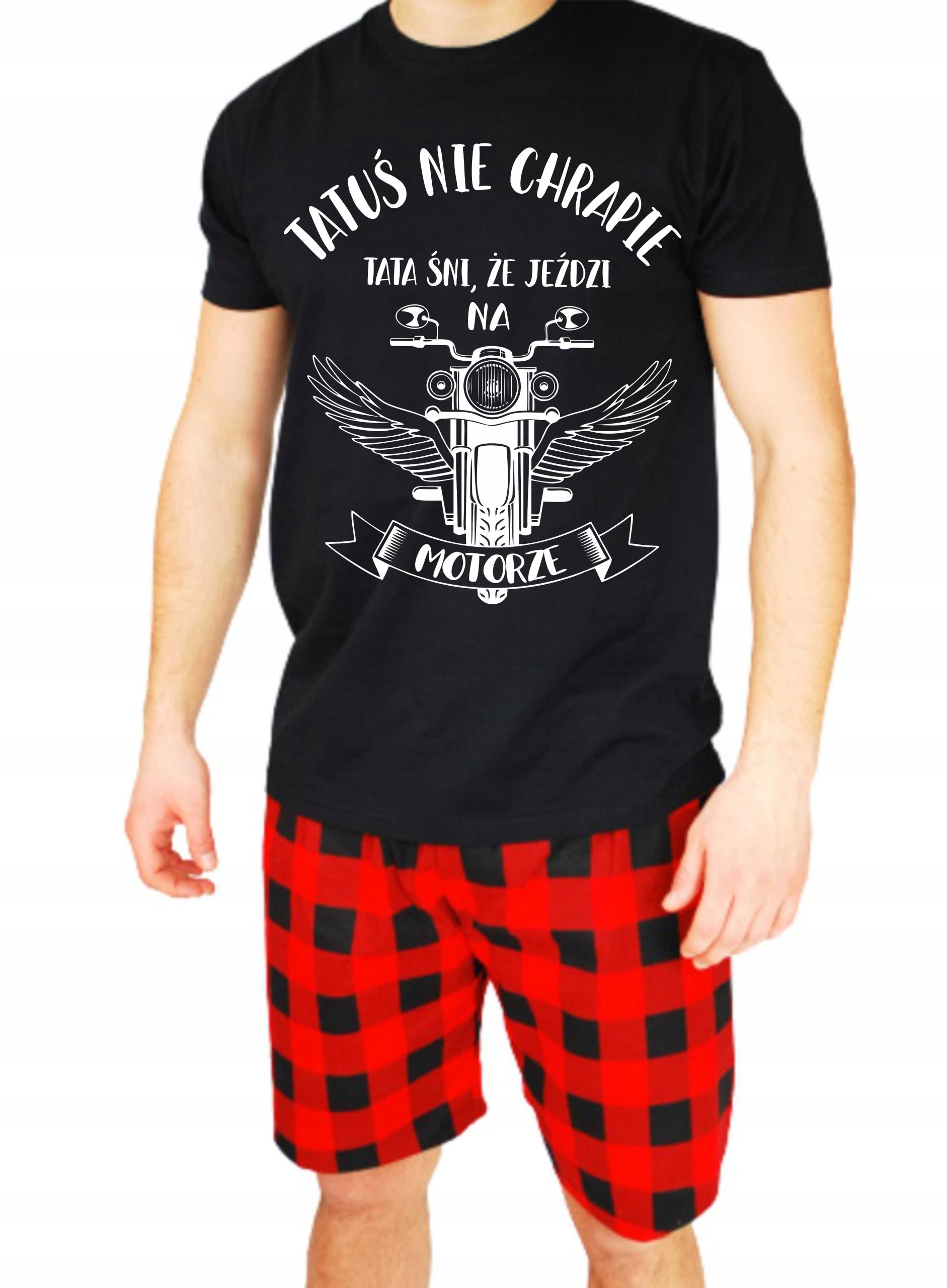 PIŻAMA MĘSKA PREZENT NA DZIEŃ TATY OJCA L