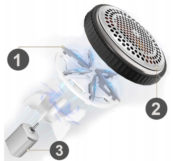 PROFESJONALNA GOLARKA DO UBRAŃ CIUCHÓW SWETRÓW Szerokość produktu 7 cm