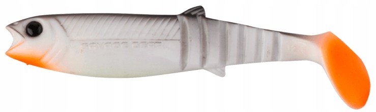

Savage Gear Guma Cannibal 8cm White Black