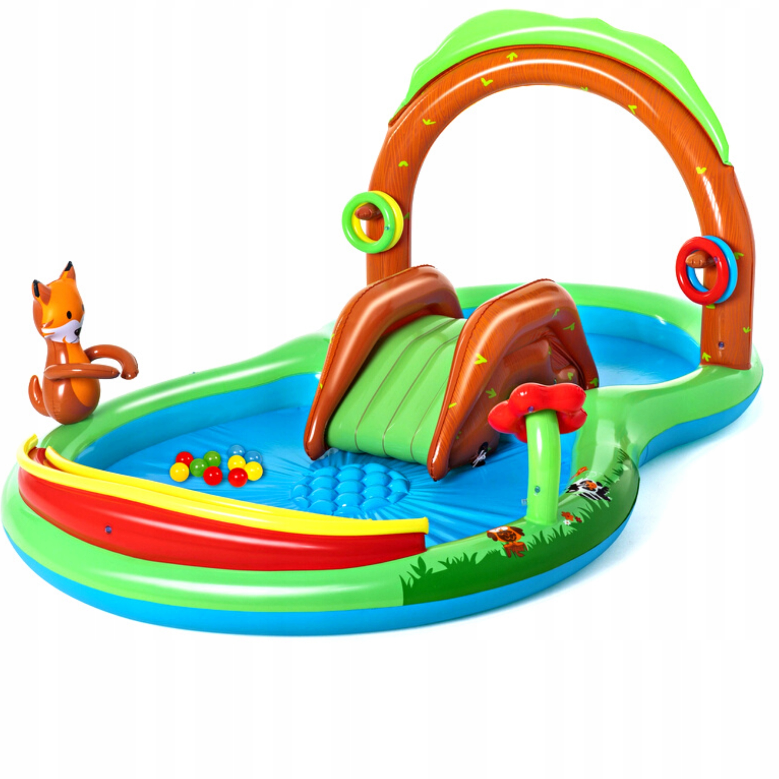 wodny plac zabaw LAS 2,95x1,99x1,3m Bestway | 53093 — 2
