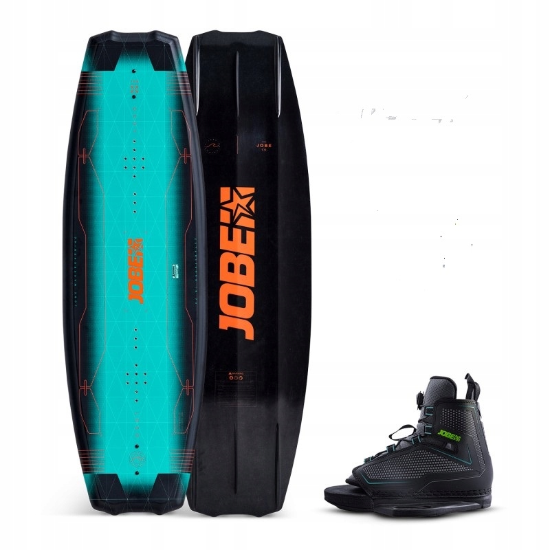 WAKEBOARD JOBE Deska Logo 138cm + Wiązania Maze 40-46