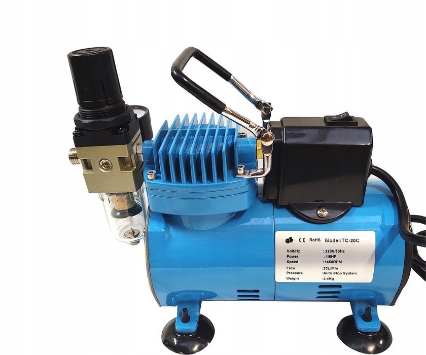 Kompresor s ventilátorem pro airbrush Magma TC-20CF