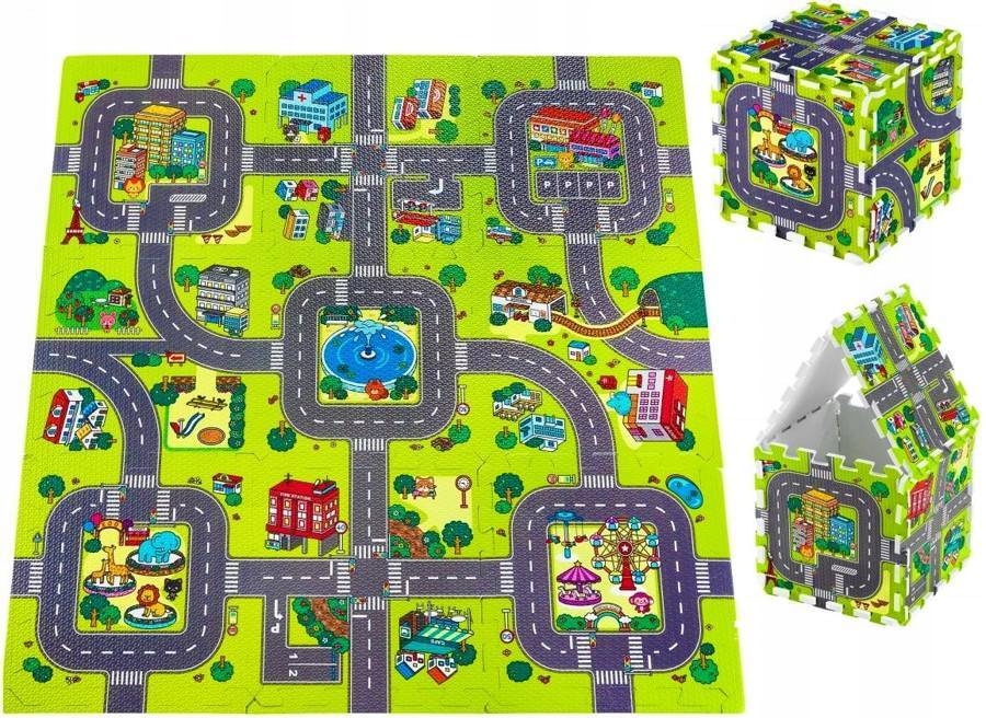 

Mata Piankowa Puzzle Dla Dzieci Moby 90x90 cm