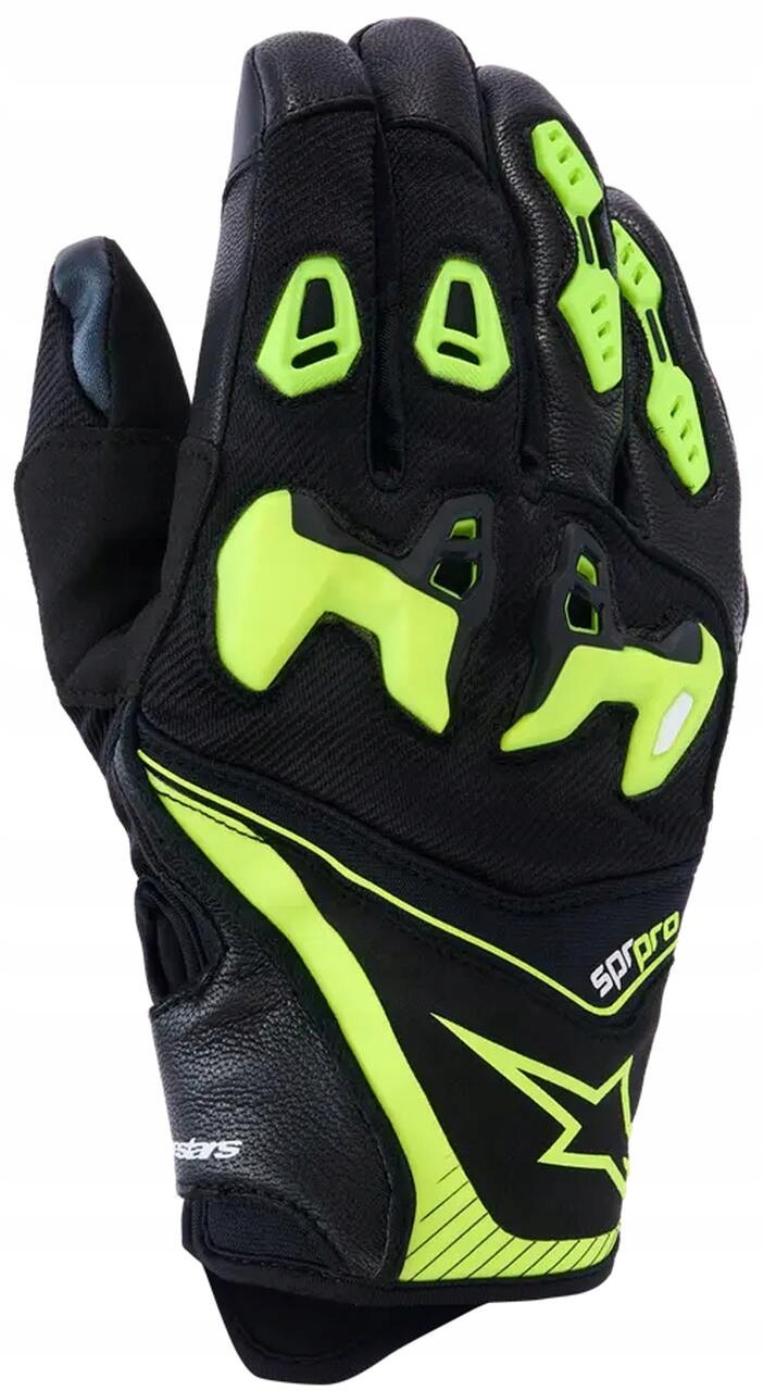Rukavice Alpinestars Sp-r Pro Gloves Fluorescent Yellow/Black XXL
